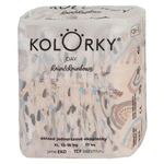 KOLORKY DAY Jednorázové EKO plenky déšť & duhy XL(12-16 kg) 17 kusů