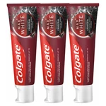 COLGATE Zubní pasta Max White Charcoal  3x 75 ml