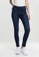 Women's Skinny Denim Pants Navy Blue