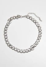Large Silver Chain Necklace