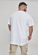 Long T-shirt in the shape of white