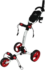 Axglo TriLite White/Red Trolley manuale golf