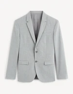 Light grey men's blazer Celio Buamaury