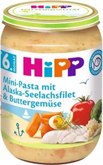 HIPP Těstoviny s treskou v máslové zelenině 190 g