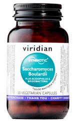 Viridian Saccharomyces Boulardii 30 kapslí