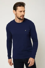 Lumide Man's Blouse LU03 Navy Blue