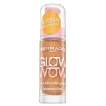 Dermacol Glow Wow Prime & Blend & Highlight fluid upiększający z ujednolicającą i rozjaśniającą skórę formułą 20 ml