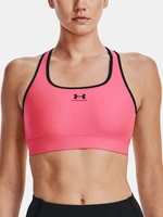 Ružová športová podprsenka Under Armour HG Armour Mid Padless