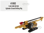 CZM EK160 Cylinder Crowd Drilling Rig Yellow "High Line" Series 1/50 Diecast Model by Diecast Masters