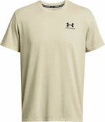 Under Armour Men's UA Logo Embroidered Heavyweight Short Sleeve Silt/Black XL Tricouri de fitness