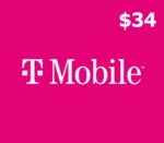T-Mobile $34 Mobile Top-up US
