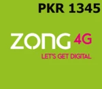 Zong 1345 PKR Mobile Top-up PK