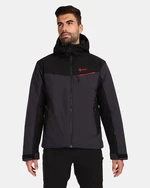 Dark grey men's ski jacket KILPI FLIP-M