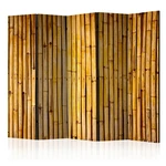 Paraván Bamboo Garden Dekorhome 225x172 cm (5-dílný)