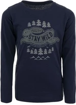 Kids T-shirt ALPINE PRO KIAMO MOOD INDIGO