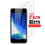 3Pcs For iPhone SE 2022 2020 Tempered Glass Screen Protector Shield For Apple iPhone SE 3 Protective Glass Film 9H