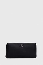 Peňaženka Calvin Klein Jeans dámsky,čierna farba,K60K611269