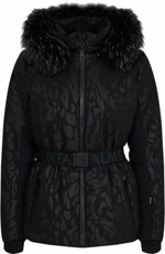 Sportalm Orchestra Womens Jacket with Fur Black 38 Síkabát