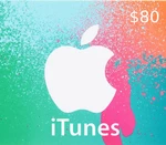 iTunes $80 US Card