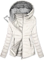 Leichte Steppjacke Ecru