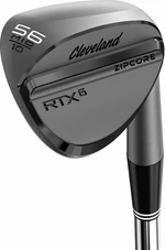 Cleveland RTX 6 Zipcore Black Satin Crosă de golf - wedges Mâna dreaptă 48° 10° Wedge Flex