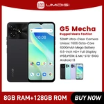 UMIDIGI G5 Mecha Smartphone, Android 13 ,6.6" FHD+Screen, 8GB 128GB, 50MP Camera,6000mAh 90Hz Mobile phone