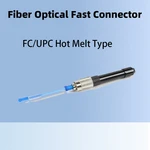 FC/UPC Hot Melt Field Assembly Optical Fast Connector FTTH Embedded Fast Adapter Singlemode Insertion Loss ≤0.3db