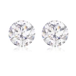 Round Cut VVS Gemstones For Jewelry Making GRA Certificate Of Authentity For Round Cut VVS Gemstones