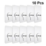 10 Pc Picture Hanging Kit No Punching, No Marking, Screw Sticker Wall Hanging Picture Hook Invisible, No Marking, Hard Wall Hang