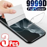 3Pcs Hydrogel Film For Xiaomi Mi 12 11 12S 11T 11X Pro 12X 11i Screen Protector on For Xiaomi Mi 11 A3 A2 Lite Mix 2 2S 3 4 Film