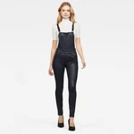 G-STAR Overal - Lynn Biker HW Skinny Overall Wmn tmavomodrý