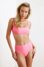 Trendyol Bikini Bottom - Pink - Plain