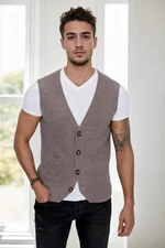 90862 Dewberry Mens Knitwear Vest-VISION