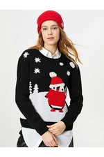 Koton Christmas Themed Knitwear Sweater