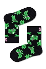 Dětské ponožky Happy Socks Frog černá barva