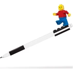 LEGO® Gélové pero s minifigúrky čierne 1 ks