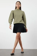 Trendyol Mint High Collar Knitwear Sweater