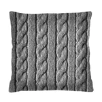 Bertoni Home Unisex's Square Pillow Warkocz