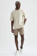 DEFACTO Sim Fit Patterned Bermuda Shorts