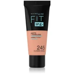 MAYBELLINE NEW YORK Fit Me! Matte+Poreless matující make-up pro normální a mastnou pleť odstín 245 Classic Beige 30 ml