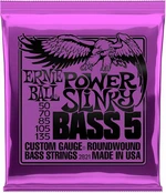 Ernie Ball 2821 Power Slinky Nickel 050-135 Corde Basso 5 Corde