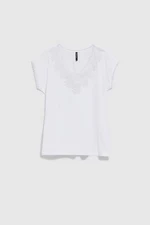 WOMEN'S T-SHIRT L-TS-4062 WHITE