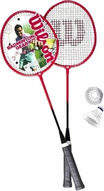 Wilson Badminton 2 Pieces Kit V2 Red/Black L3 Badmintonový set