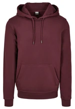 Basic Sweat Hoody redwine