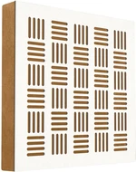 Mega Acoustic FiberPRO60 Bean White/Light Brown Absorbent Holzplatte