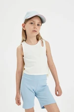 DEFACTO Girl's Crew Neck Undershirt