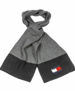 Tommy Hilfiger Scarf - BIG FLAG SCARF dark grey