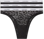 Calvin Klein 3 PACK - dámské kalhotky Brazilian QD5225E-UB1 S