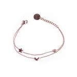 Bracelet Infinity Rose gold