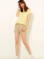 Beige Shorts CAMAIEU - Women